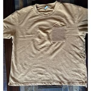 ZARA‎ Oversized T Shirt Sweater Size XL Women’s Brown Cozy Activewear